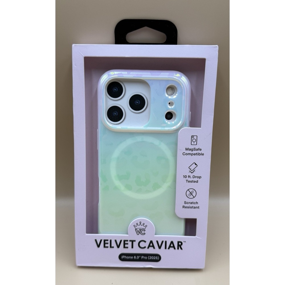 Velvet Caviar MagSafe 10 ft Drop Tested Case for iPhone 6.3" Pro (2025) Green